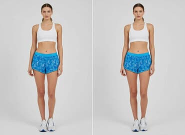 krótkie spodenki biegowe: Crivit, Szorty damskie, rozmiar XS — 1