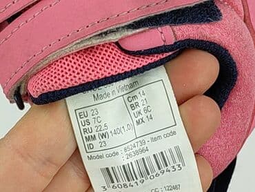 czerwona sukienka w czarne kropki: Buciki niemowlęce, 23, stan - Bardzo dobry — 5