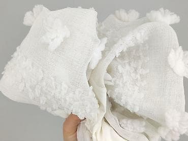 moda komunijna: Biała bolerka/narzutka z krótkimi bufiastymi rękawami dla kobiety. - — 4