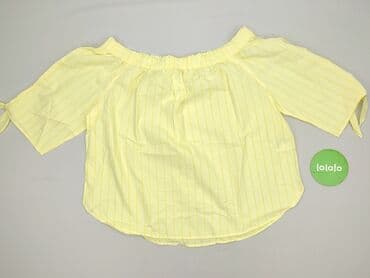 hm bluzki z krótkim rękawem: H&M L.O.G.G., Bluzka damska, rozmiar L — 2