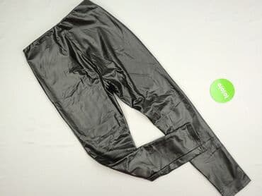 obcisłe sukienki midi: Leggings Eco-leather for women, size S (EU 36) — 3