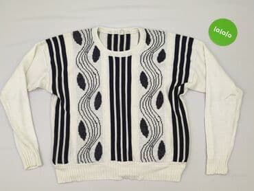 sweter z kwadratów: Sweter damski, rozmiar L — 2