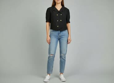 marynarka i koszula: Koszula damska, rozmiar L — 1