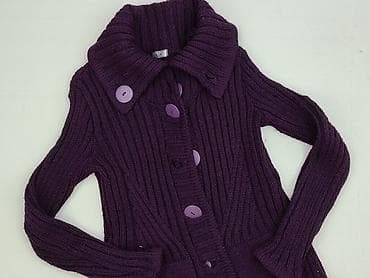 fiolet: Kardigan damski, rozmiar S — 1