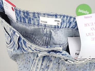 spodenki jeansowe pull bear: Szorty damskie, rozmiar S — 4