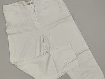 Women: Material trousers for women, size XL (EU 42) — 1
