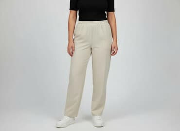 buty szerokie w palcach damskie: Boohoo, Spodnie materiałowe damskie, rozmiar 3XL — 7