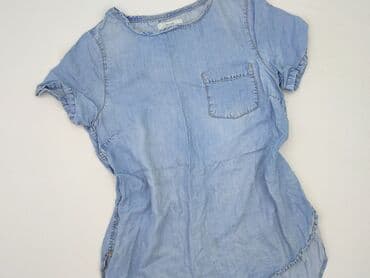 real niebieska koszulka: Bluzka damska, M — 1