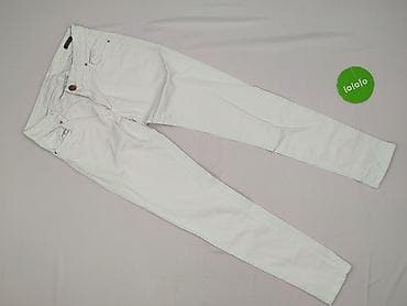 jeans pull and bear: Spodnie materiałowe damskie, rozmiar S — 2