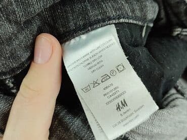 Ubrania damskie: H&M, Spodnie 3/4 damskie, rozmiar S — 4