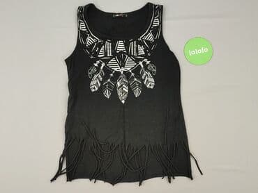 bluzki damskie z fredzlami: FB Sister, Top damski, rozmiar S — 2
