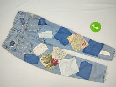 jeansy patchworkowe: Zara, Jeansy damskie, M — 3