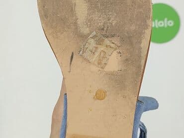 złote sandałki ccc: Sandały damskie, rozmiar 40 — 7