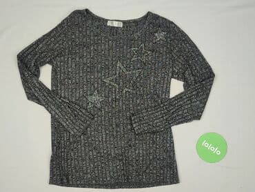 sweter piórkowy na drutach: Bluzka damska, rozmiar L — 2