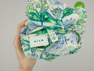 bluza niebieska pull and bear: Vila, Bluzka damska, rozmiar M — 5