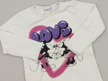 custom koszulek: Sweatshirt, Disney, 2-3 years, 92-98 cm, condition - Very good — 1