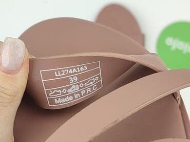 klapki zygzak mq: Big Star, Sandały damskie, 39 — 4