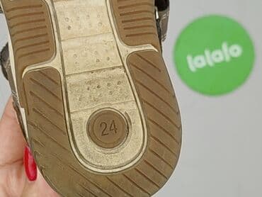 ccc sandały na klocku: Босоніжки 24, Б/в — 4