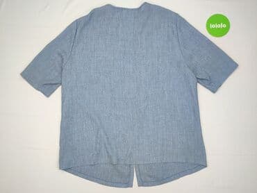 bluzka fuksja plus size: Bluzka damska, 4XL — 3
