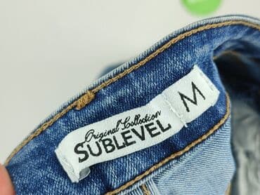 dżinsy z perełkami: Sublevel, Jeansy damskie, rozmiar M — 4
