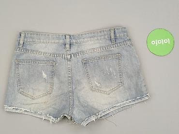 barrel jeans: Szorty damskie, rozmiar L — 3