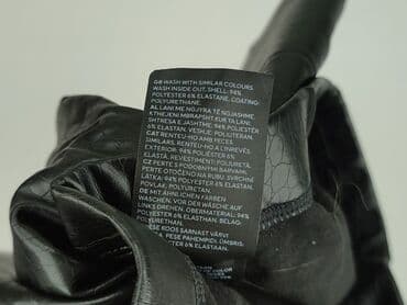 krótkie legginsy hm: H&M, Leggings Eco-leather for women, size S — 6