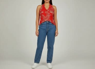 bluzki z odcieciem pod biustem: Bluzka damska, rozmiar XL — 6