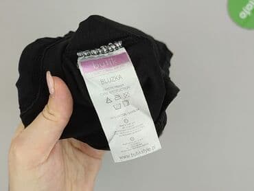 czerwona bluzki z bufkami: Butik, Women's blouse, size M (EU 38) — 4