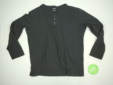 sweter patchwork: Livergy, Long-sleeved top for men, size XL — 2