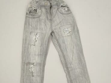 spodnie piżamowe hm: Jeans, DenimCo, 7 years, 116/122, condition - Very good — 1