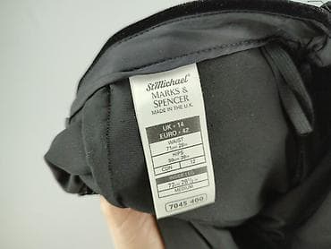 spodnie ocieplane: Marks & Spencer, Spodnie materiałowe damskie, rozmiar L — 6