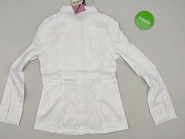 eleganckie bluzki biale: Koszula damska, rozmiar L — 4