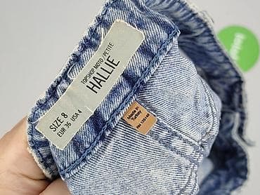 sprane jeansy: Topshop Moto, Szorty damskie, rozmiar S — 5