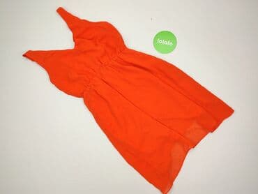 satynowa pomaranczowa sukienka zara: Sukienka damska, rozmiar S — 3