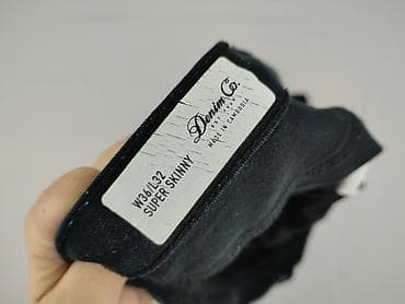 czarne jeansy bootcut: Denim Co, Jeansy damskie, rozmiar L — 4