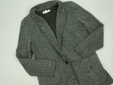 kurtka z kapturem z futerkiem: H&M, Marynarka damska, M — 1