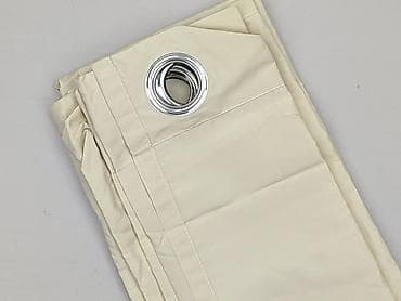 meble kent: Beżowa zasłona na przelotkach – MyHome - Typ: pojedyncza zasłona na — 1