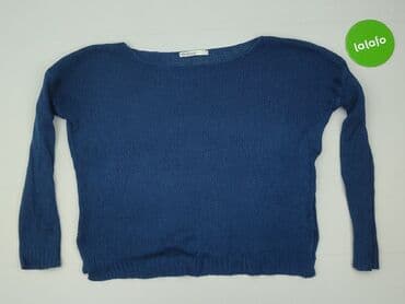 kurtka skórzana stradivarius brazowa: Stradivarius, Sweter damski, M — 2