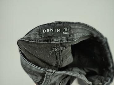 wake jeans black: Sinsay, Jeansy damskie, rozmiar L — 4