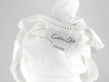 bawełniane białe bluzki: Cotton Club, Bluzka damska, rozmiar M — 4