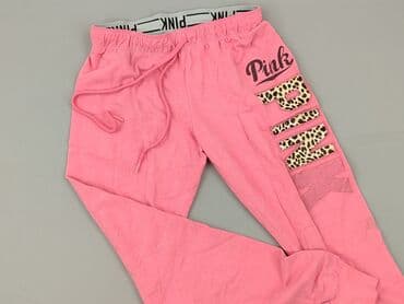 Spodnie dresowe: Pink, Spodnie dresowe damskie, rozmiar S