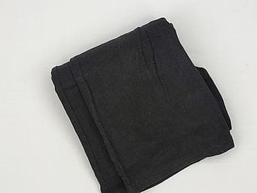 czarne cargo pull and bear: Spodnie materiałowe damskie, rozmiar M — 5