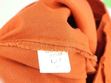 pomarańczowe spodnie hello kitty: Spodnie materiałowe damskie, rozmiar L — 4