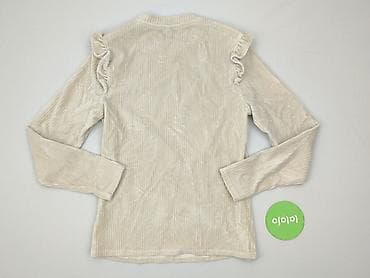 biała bluza pull: ONLY, Bluzka damska, rozmiar L — 3