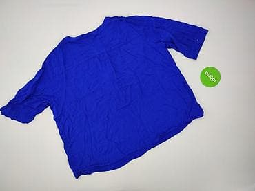 chabrowa bluzki plus size: Imię, Bluzka damska, rozmiar 4XL — 3