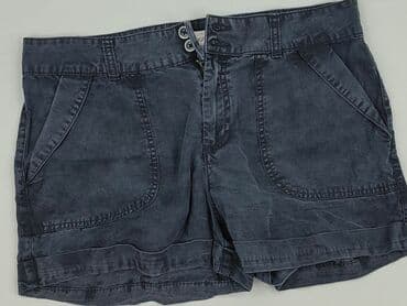 hm krótkie spodenki czarne: H&M L.O.G.G., Szorty damskie, rozmiar L — 1