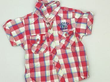sukienka dla 6 latki: Shirt 1.5-2 years, condition - Very good, pattern - Cell, color - Red — 1