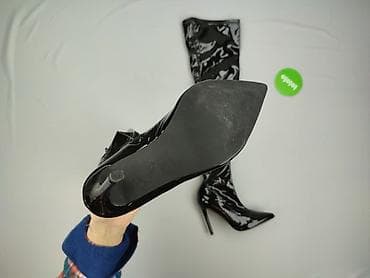 kozaki hm: Kozaki damskie, rozmiar 39 — 4