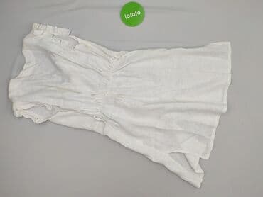 sinsay sukienka azurowa biala: Sukienka damska, L — 3