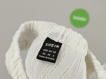 bench crop top: Shein, Top damski, rozmiar XS — 4